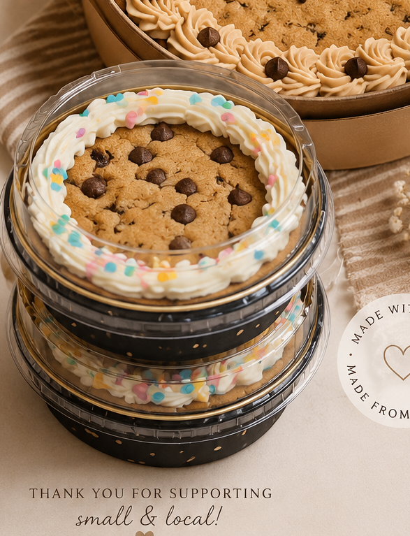 Mini Chocolate Chip Cookie Cakes